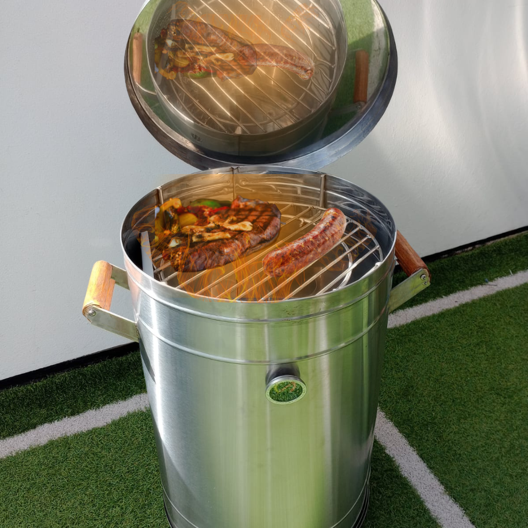 MASTER GRILL BARREL - Barril Asador Portátil