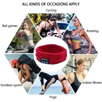 DIADEMA BANDA DEPORTIVA Con AUDIFONO BLUETOOTH