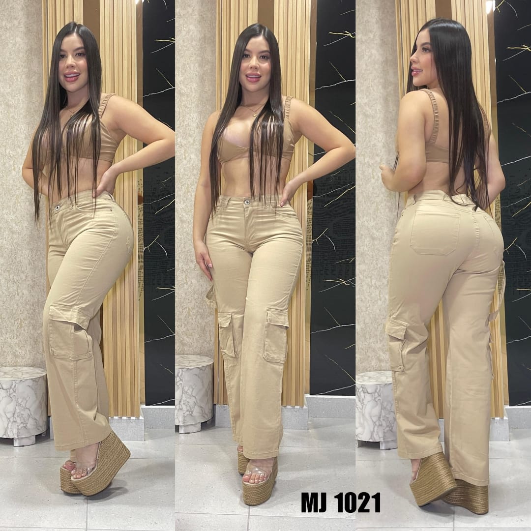 JEAN CARGO MUJER BEISH