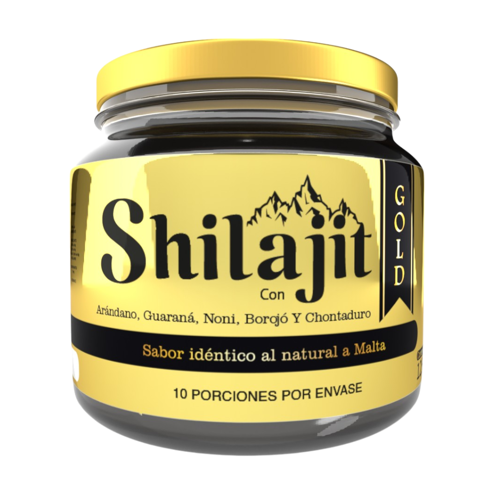 Shilajit Gold Original - Suplemento Natural con Registro INVIMA